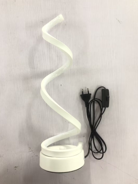 Spiral LED Table Lamp