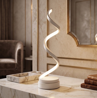 Spiral LED Table Lamp