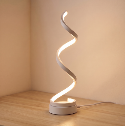 Spiral LED Table Lamp