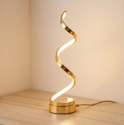 Spiral LED Table Lamp