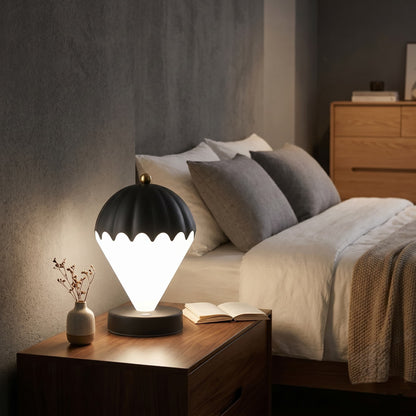 Aesthix Lume Aero balloon night light black variant cozy bedroom nightstand warm glow UK
