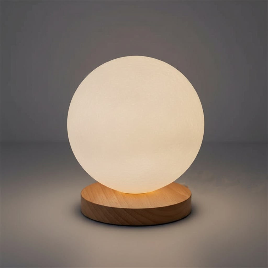 3D Rotating Moon Lamp
